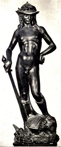 Bronze David by Donatello