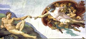 Michelangelo Paintings: The Creation of Adam