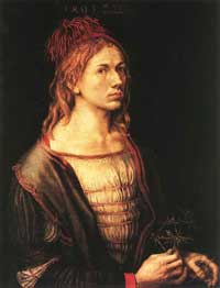 Northern Renaissance - Albrecht Drer: Self-Portrait at 22