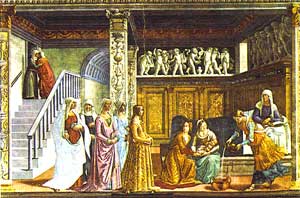 Ghirlandaio-The Birth of Mary