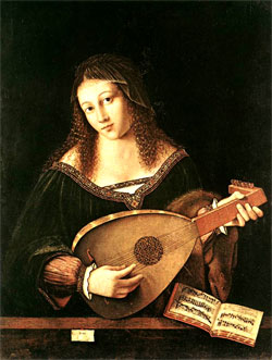 Renaissance Music playing